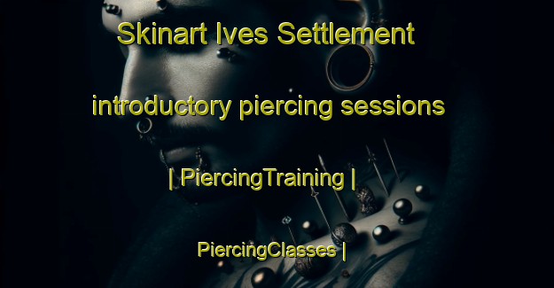 Skinart Ives Settlement introductory piercing sessions | PiercingTraining | PiercingClasses | SkinartTraining-United States